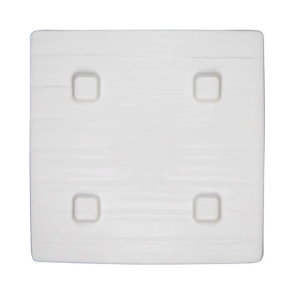 Melamine Square Plate - Catalina Light Blue