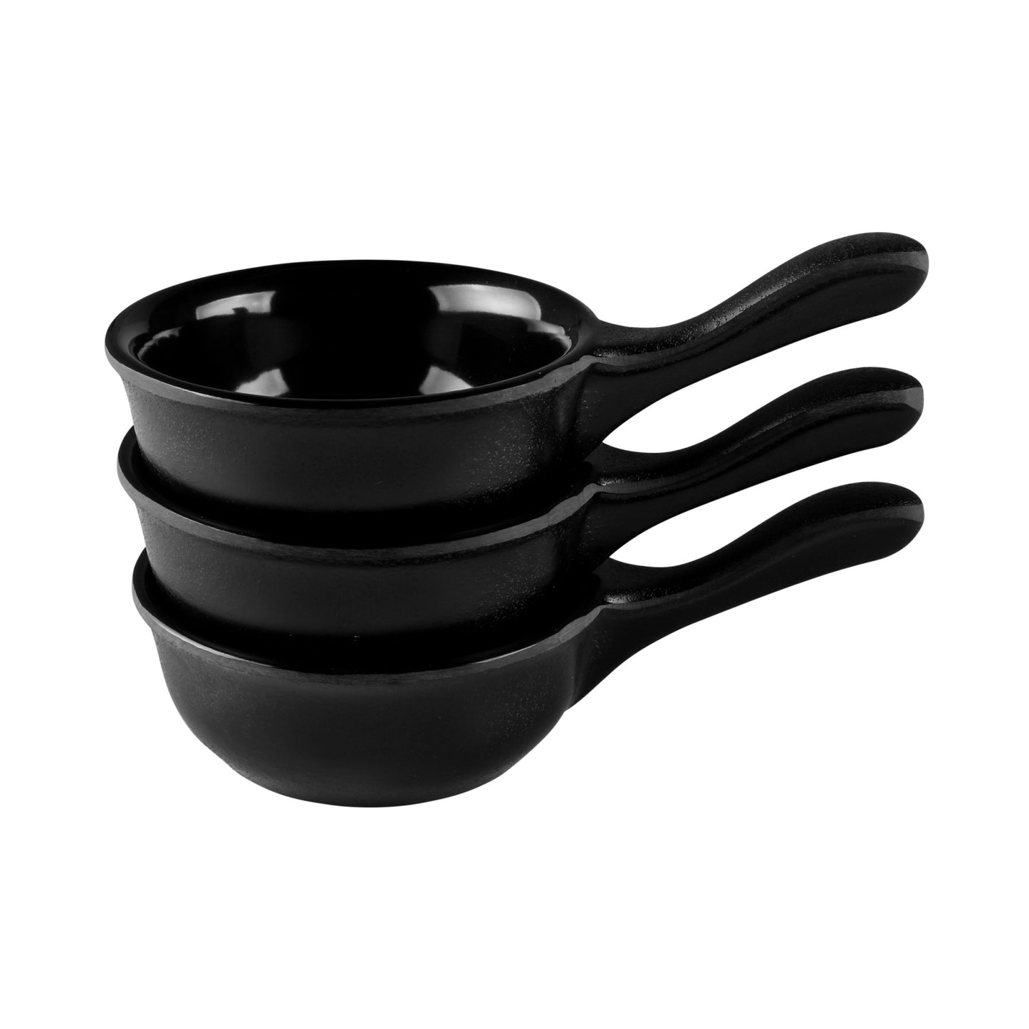 Melamine Ramekin Frying Pan - Black