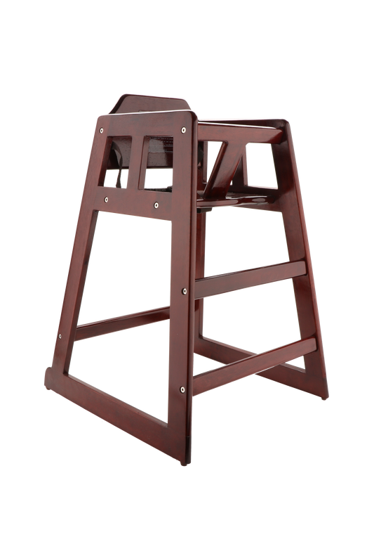 High Chair Modified, Mahogany2 Assembly Required