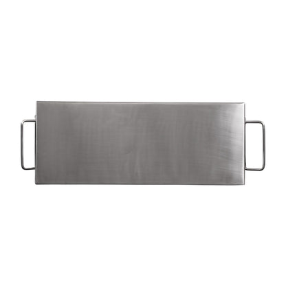 Rubbercoated Steel Stainless Steel Tray - Stainless Steel