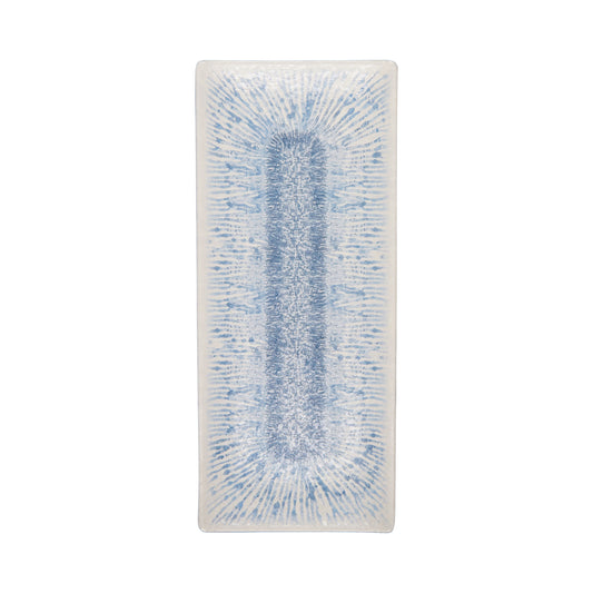 Melamine Rectangular Plate - Catalina Light Blue