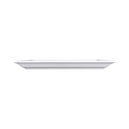 Melamine Square Plate - White