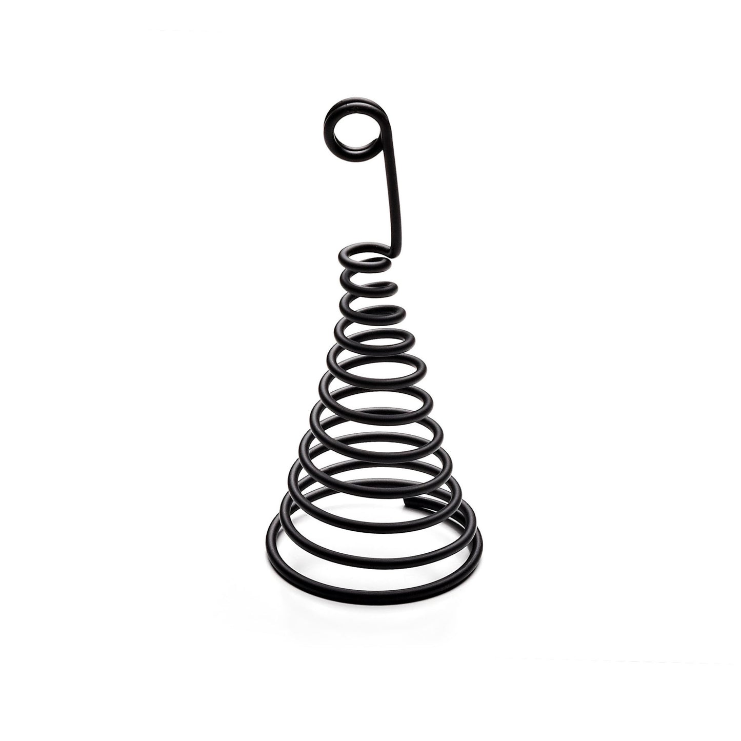 Steel Coated Zinc Spiral Sign Holder - Black