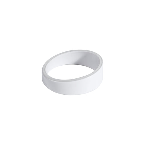 Melamine Round Melamine Riser - White