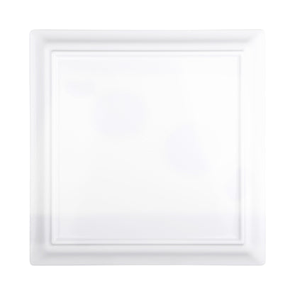Melamine Square Plate - White