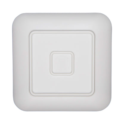 Melamine Square Plate - Catalina Light Blue