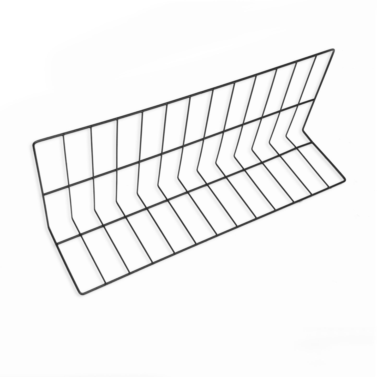 Metal Wire Divider - Vinyl Coated Black