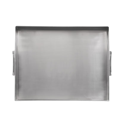 Rubbercoated Steel Stainless Steel Tray - Stainless Steel
