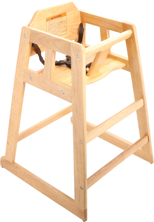 High Chair Modified, Natural2 Assembly Required
