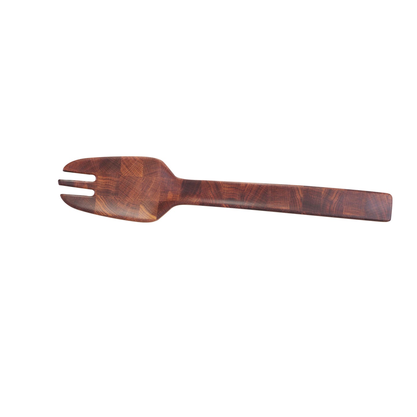 Melamine Fork - Checkered Wood