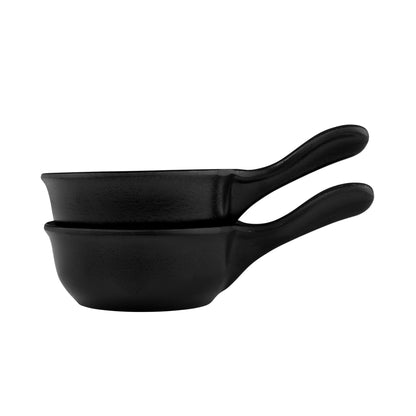 Melamine Ramekin Frying Pan - Black
