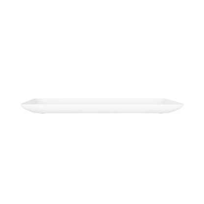 Melamine Rectangular Tray - White