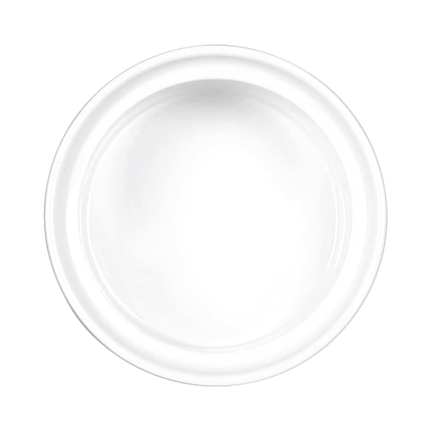 Melamine Ribbed Ramekin - White