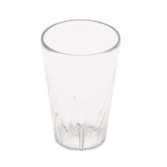Tahiti SAN Swirled Tumbler 12 Ounce - Clear (12 Pack)