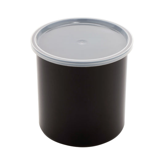 2.7 qt., 6.5" Round Crock w/Lid, 6.5" Deep (12 Pack)