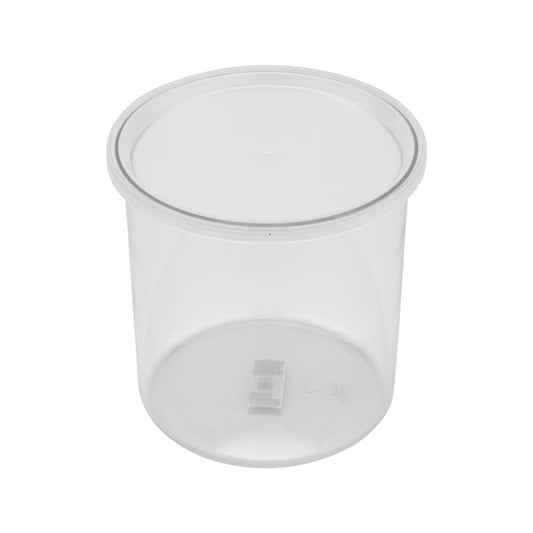 2.7 qt., 6.5" Round Crock w/Lid, 6.5" Deep (12 Pack)