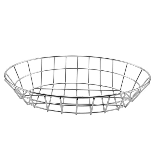 12" x 8.5" Oval Grid Basket, 2" Tall