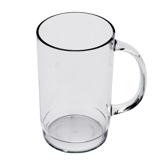 20 oz. (21 oz. Rim-Full), 3.25" (4.75" w/handle) Beer Mug, 5.5" Tall (12 Pack)