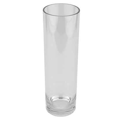 15.75" Tall, Tabletop, Display, Accent Vase, Break Resistant Plastic, 4.75" dia., G.E.T. Table Accessories