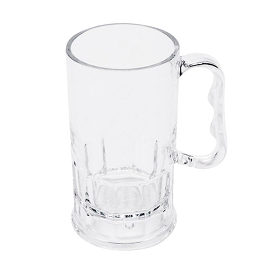 10 oz. (10 oz. Rim-Full), 2.75" (4" w/handle) Beer Mug, 5" Tall (12 Pack)