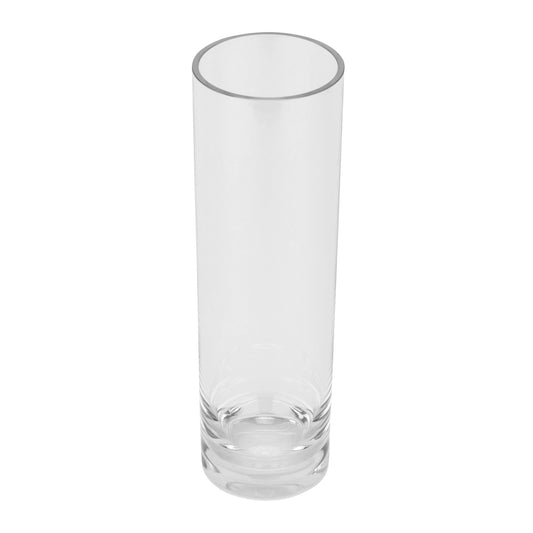 13" Tall, Tabletop, Display, Accent Vase, Break Resistant Plastic, 4" dia., G.E.T. Table Accessories