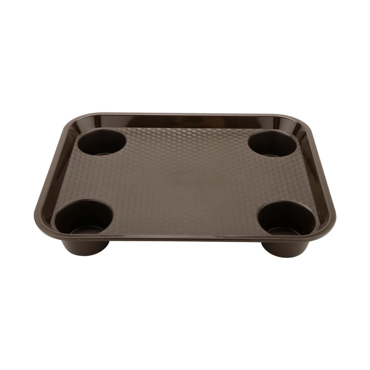 17" x 14" Fast Food Tray/w Holders (12 Pack)