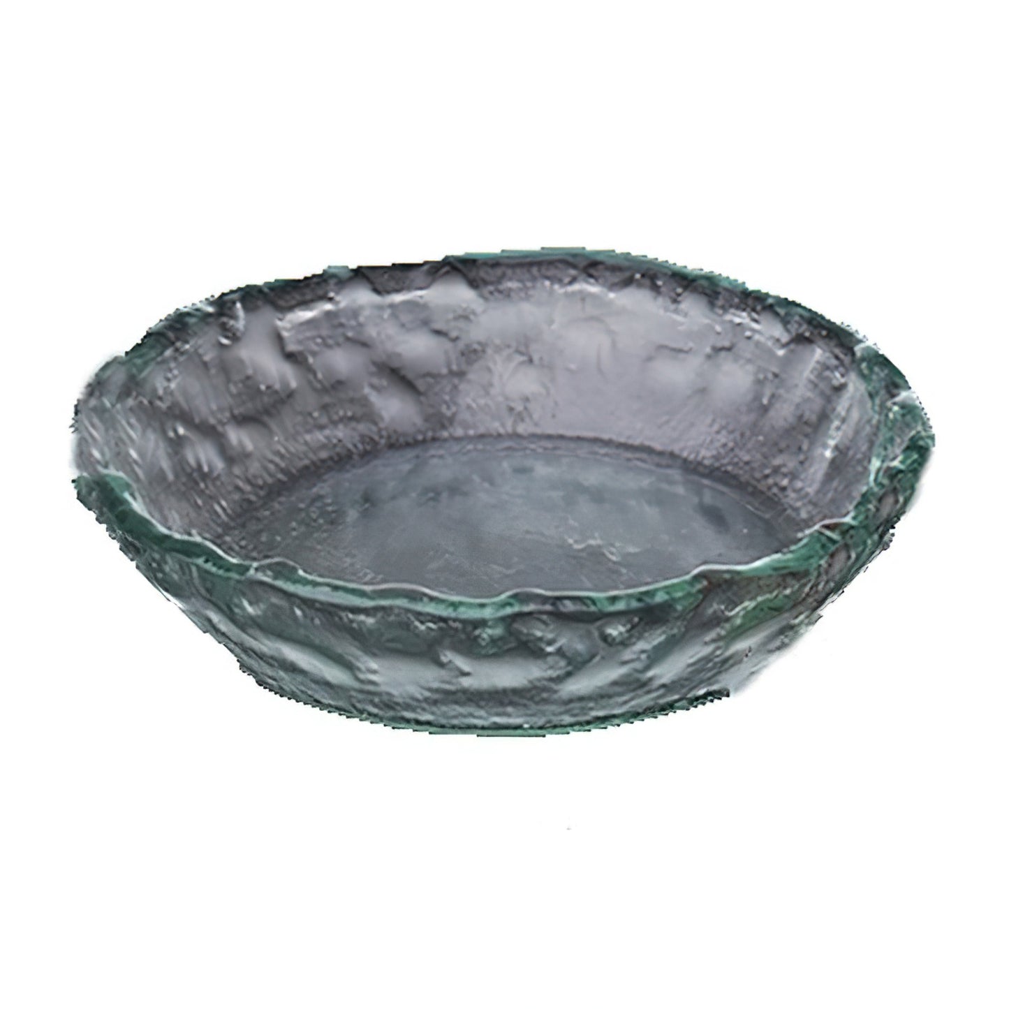 26 oz. (27 oz. Rim-Full), 7.75" Textured Glass Bowl, 1.75" deep
