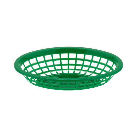8" x 5.5" Oval Basket, 2" Deep (12 Pack)