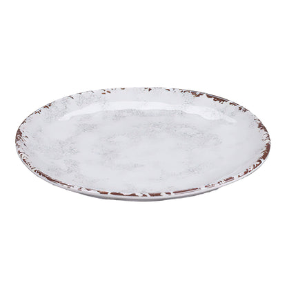 10.5" Irregular Round Coupe Plate (12 Pack)
