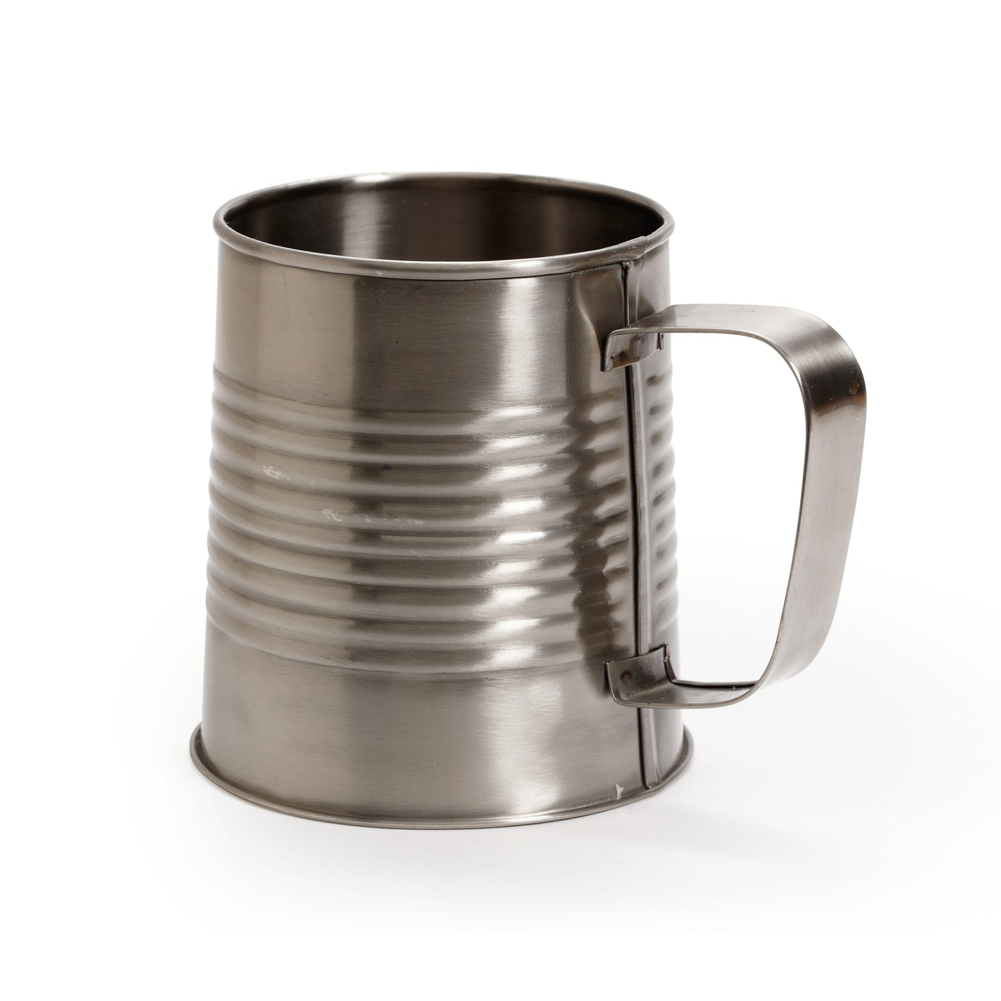 28 oz. Stainless Steel Mug with Handle, (30 oz. rim-full), 3.75" Top Dia., 4.75" Tall, G.E.T. Copper Drinkware