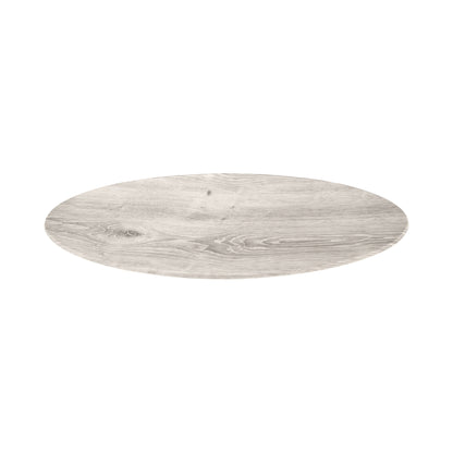 25.5" x 10.25" Surf Board Shapped Faux Drift Wood Melamine Oval Serving Platter, G.E.T. Granville