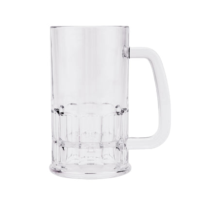 20 oz. (20.55 oz. Rim-Full), 3.5" (5" w/handle) Beer Mug, 6.25" Tall (12 Pack)
